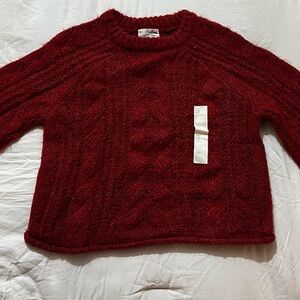 Universal Thread Rich Red Knit Sweater